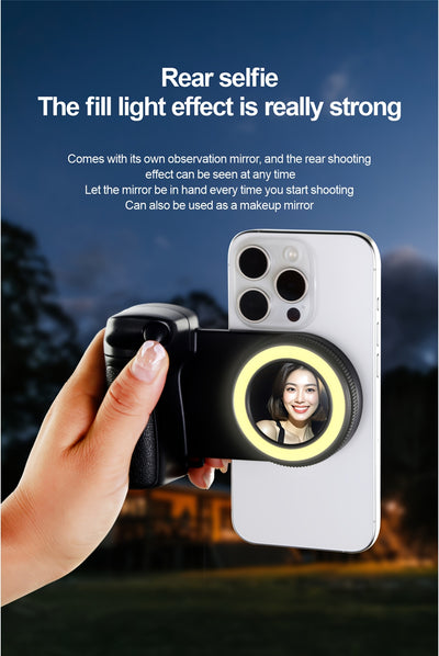 360° Rotating Magnetic Smartphone Camera Handle