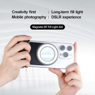 360° Rotating Magnetic Smartphone Camera Handle