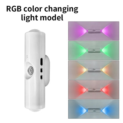 Magnetic Rechargeable LED Night Light RGB Sunset Lamp