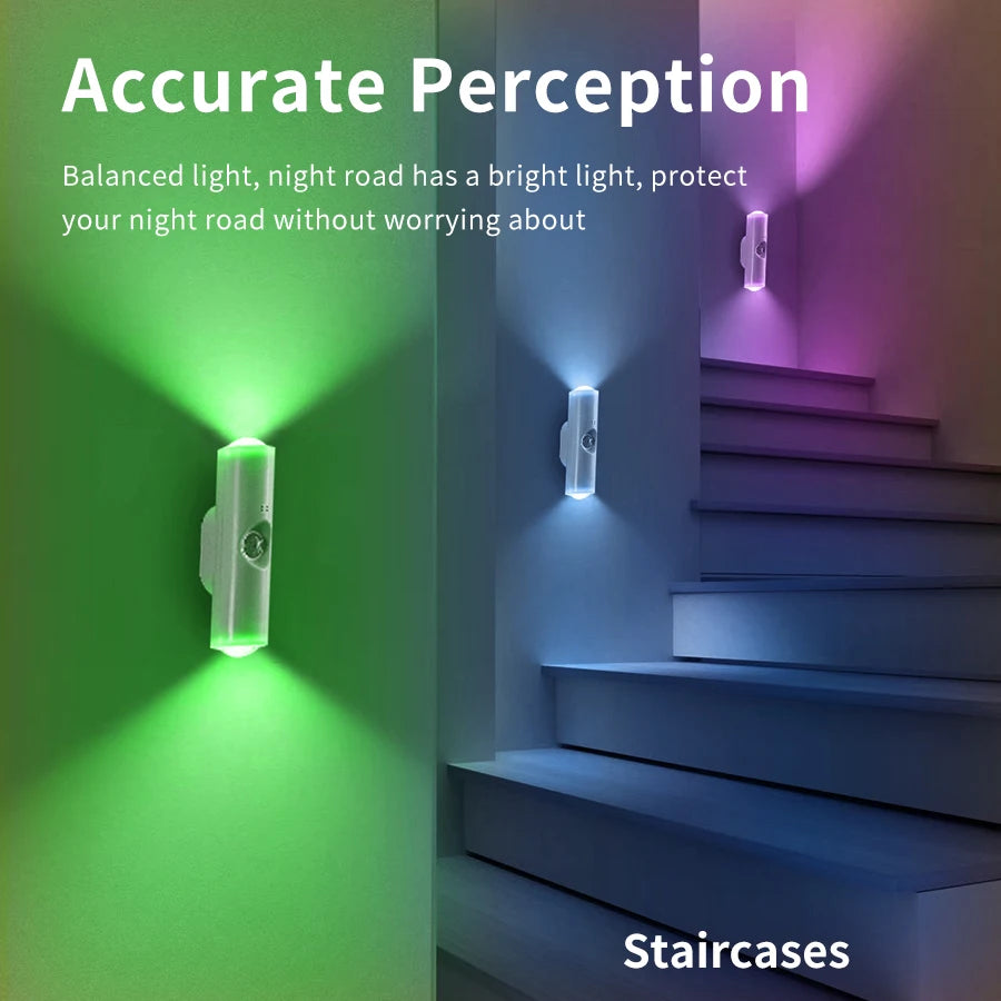 Magnetic Rechargeable LED Night Light RGB Sunset Lamp