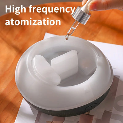 Flame Effect Aromatherapy Air Humidifier