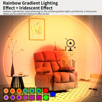 RGB LED Night Lights with Motion Sensor - 2PCS
