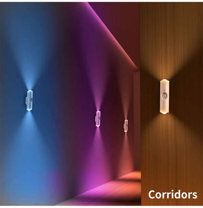 Magnetic Rechargeable LED Night Light RGB Sunset Lamp