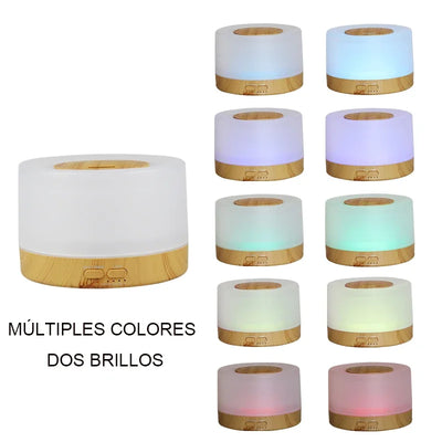 700ML Wood Grain Electric Diffuser