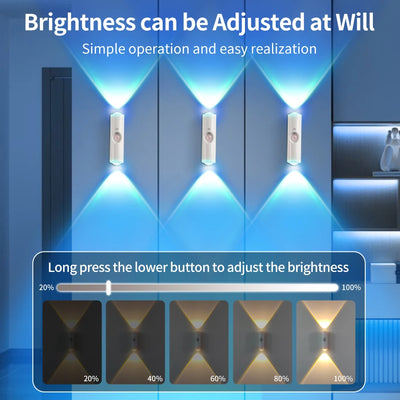Magnetic Rechargeable LED Night Light RGB Sunset Lamp
