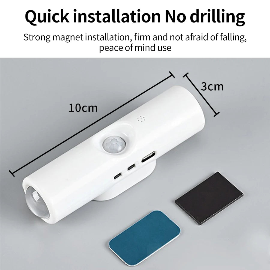 Magnetic Rechargeable LED Night Light RGB Sunset Lamp