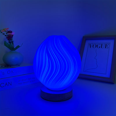 Modern Nordic Style RGB LED Night Light with Remote Control