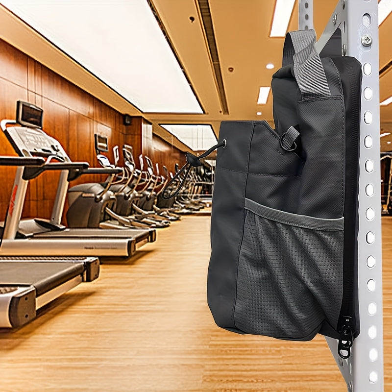 Large Capacity Gym Bag with Magnetic Water Bottle Holder