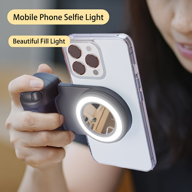 360° Rotating Magnetic Smartphone Camera Handle