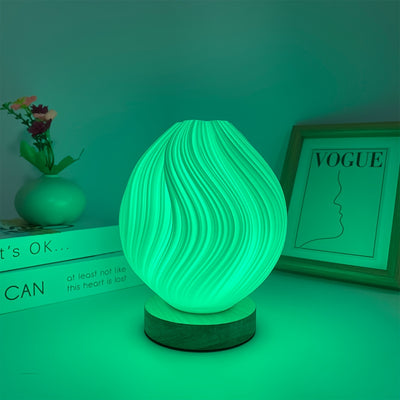 Modern Nordic Style RGB LED Night Light with Remote Control