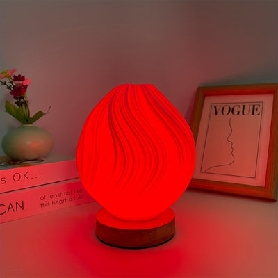 Modern Nordic Style RGB LED Night Light with Remote Control