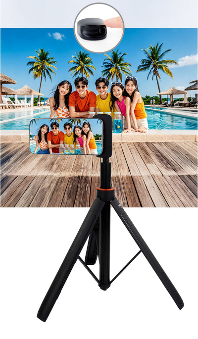 360° Rotating Magnetic Smartphone Camera Handle